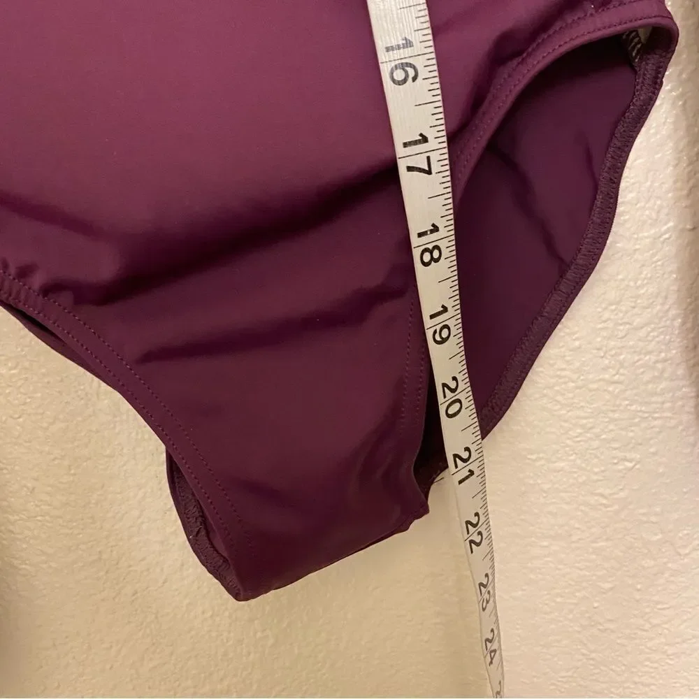 Weissman solo Dance costume purple illusion Poet Sleeve Leotard MT11817 MC